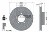 Textar Front Coated High-Carbon Brake Disc Pro+ Perforated Vented 92100007 318mm thumbnail