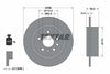 Textar Rear Brake Disc Solid 92100200 286mm thumbnail