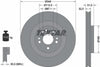 Textar Front Coated High-Carbon Brake Disc Pro+ Vented 92103205 345mm thumbnail