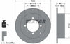 Textar Rear Brake Disc Solid 92104000 262mm thumbnail