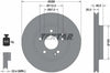 Textar Front Coated High-Carbon Brake Disc Pro+ Vented 92105905 288mm thumbnail