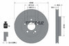Textar Front Coated High-Carbon Brake Disc Pro+ Vented 92105905 288mm thumbnail