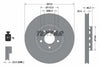 Textar Front Coated High-Carbon Brake Disc Pro+ Vented 92106105 312mm thumbnail