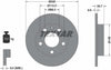 Textar Rear Brake Disc Pro Solid 92106203 245mm thumbnail