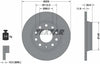 Textar Rear Brake Disc Pro Solid 92106303 255mm thumbnail