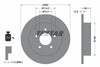Textar Rear Brake Disc Solid 92108400 290mm thumbnail