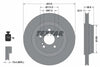 Textar Rear Brake Disc Vented 92109000 315mm thumbnail