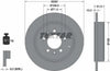 Textar Rear Brake Disc Solid 92112000 290mm thumbnail