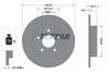 Textar Rear Brake Disc Pro Solid 92113103 278mm thumbnail