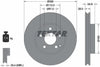 Textar Front Coated High-Carbon Brake Disc Pro+ Vented 92115105 295mm thumbnail