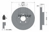 Textar Front Coated High-Carbon Brake Disc Pro+ Vented 92115205 295mm thumbnail