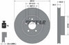 Textar Front Coated High-Carbon Brake Disc Pro+ Vented 92115305 312mm thumbnail