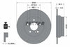 Textar Rear Brake Disc Pro+ Solid 92115405 300mm thumbnail