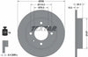 Textar Rear Brake Disc Pro Solid 92117103 258mm thumbnail