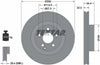 Textar Front Coated High-Carbon Brake Disc Pro+ Vented 92119905 330mm thumbnail