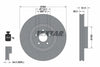 Textar Front Coated High-Carbon Brake Disc Pro+ Perforated Vented 92120305 360mm thumbnail