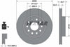 Textar Front Coated High-Carbon Brake Disc Pro+ Vented 92120705 280mm thumbnail