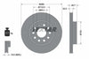 Textar Front Coated High-Carbon Brake Disc Pro+ Vented 92120705 280mm thumbnail