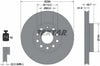 Textar Front Coated High-Carbon Brake Disc Pro+ Vented 92120805 288mm thumbnail