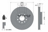 Textar Front Coated High-Carbon Brake Disc Pro+ Vented 92120805 288mm thumbnail