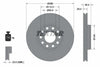 Textar Front Coated High-Carbon Brake Disc Pro+ Vented 92121005 288mm thumbnail