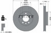 Textar Front Coated High-Carbon Brake Disc Pro+ Vented 92121205 308mm thumbnail