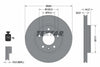 Textar Rear Brake Disc Pro Vented 92121403 294mm thumbnail