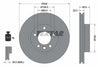 Textar Front Coated High-Carbon Brake Disc Pro+ Vented 92121605 330mm thumbnail