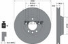 Textar Front Coated High-Carbon Brake Disc Pro+ Vented 92121705 350mm thumbnail