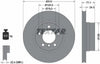 Textar Front Coated High-Carbon Brake Disc Pro+ Vented 92122505 310mm thumbnail