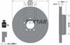 Textar Rear Brake Disc Pro Vented 92123203 345mm thumbnail