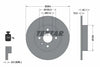 Textar Rear Brake Disc Pro Solid 92124703 264mm thumbnail