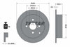 Textar Rear Brake Disc Pro Solid 92126103 258mm thumbnail