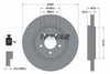 Textar Rear Brake Disc Pro Vented 92126803 308mm thumbnail