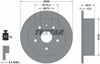 Textar Rear Brake Disc Solid 92128900 258mm thumbnail