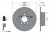 Textar Rear Brake Disc Pro Solid 92133103 296mm thumbnail
