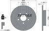 Textar Rear Brake Disc Pro Solid 92133703 265mm thumbnail
