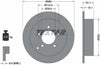 Textar Rear Brake Disc Pro Solid 92134003 284mm thumbnail