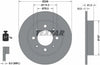 Textar Rear Brake Disc Pro Solid 92134303 258mm thumbnail
