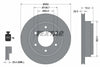 Textar Rear Brake Disc Pro Vented 92135103 300mm thumbnail