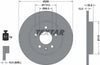 Textar Rear Brake Disc Pro Solid 92137003 288mm thumbnail