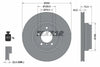 Textar Front Coated High-Carbon Brake Disc Pro+ Vented 92137805 330mm thumbnail