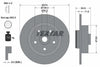 Textar Rear Brake Disc Pro Solid 92142203 274mm thumbnail