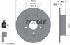 Textar Rear Brake Disc Pro Solid 92144603 260mm thumbnail