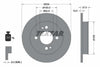 Textar Rear Brake Disc Pro Solid 92147203 234mm thumbnail