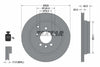 Textar Rear Brake Disc Pro Vented 92147603 325mm thumbnail