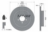 Textar Rear Brake Disc Pro Vented 92147703 350mm thumbnail