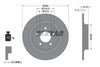Textar Rear Brake Disc Solid 92148200 302mm thumbnail