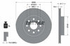 Textar Rear Brake Disc Vented 92149700 263mm thumbnail