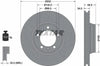 Textar Front Coated High-Carbon Brake Disc Pro+ Perforated Vented 92150005 330mm thumbnail